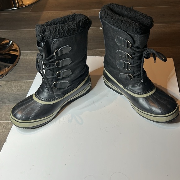 Sorel Caribou Waterproof Winter Boots Men size 8 - Picture 11 of 17